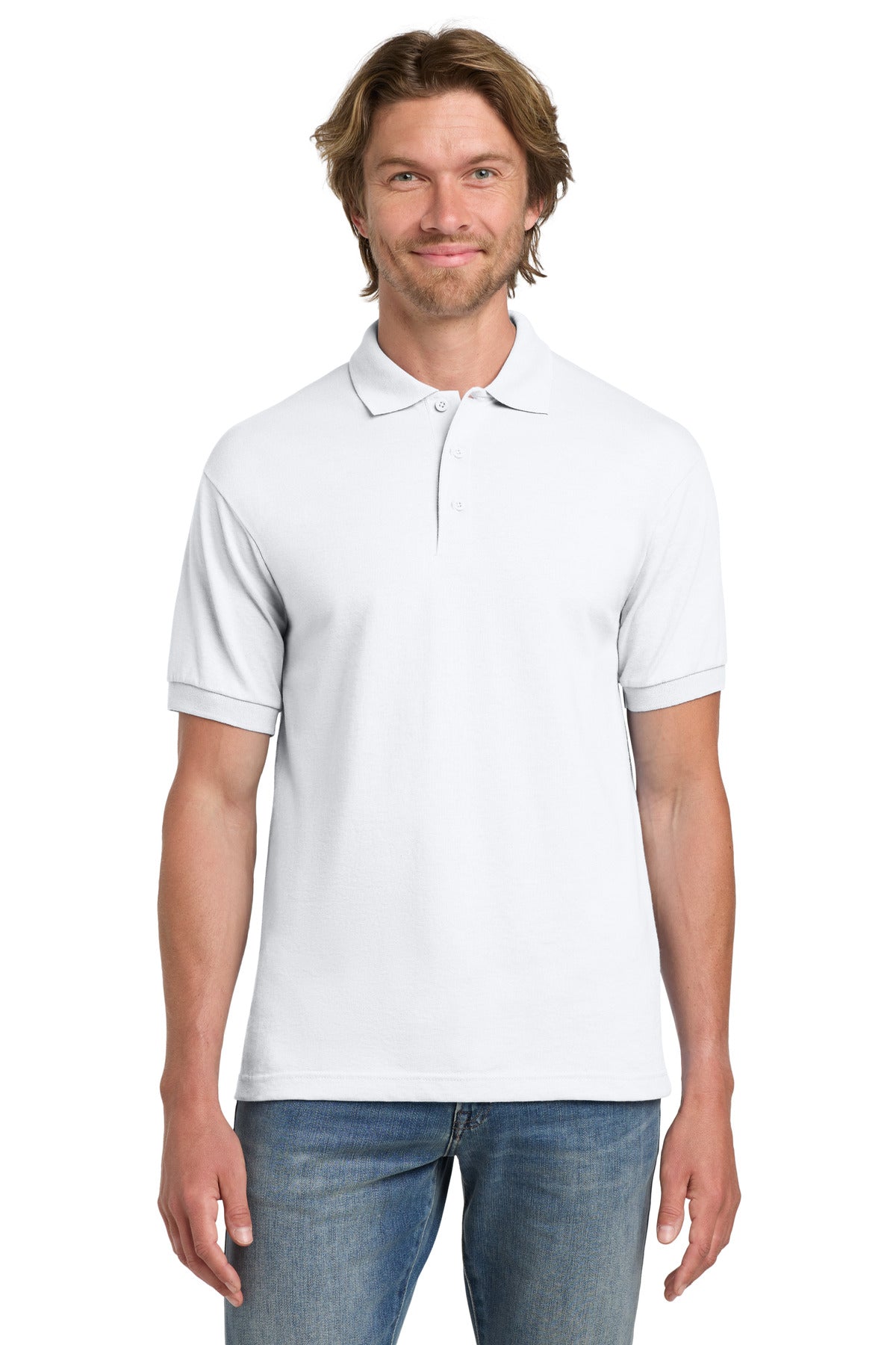 Custom Embroidered or DTF Printed - Gildan ® - DryBlend ® 6-Ounce Jersey Knit Sport Shirt. 8800