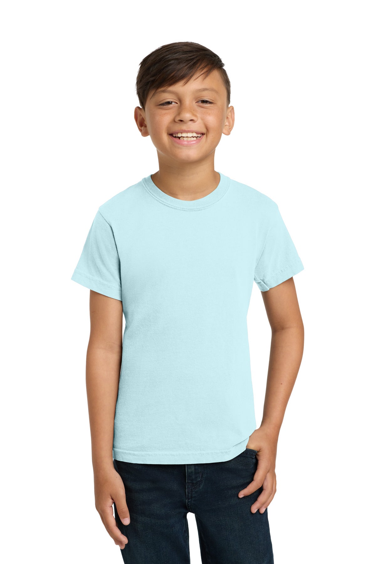 Custom Embroidery or DTF Print - COMFORT COLORS ® Youth Heavyweight Ring Spun Tee. 9018