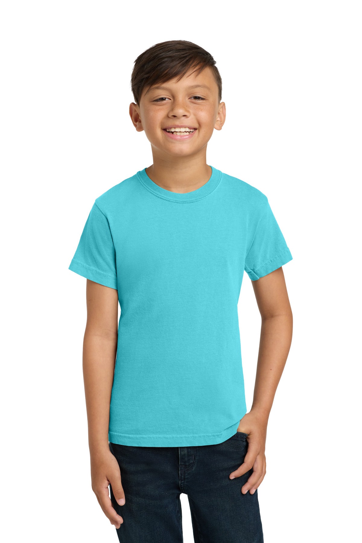 Custom Embroidery or DTF Print - COMFORT COLORS ® Youth Heavyweight Ring Spun Tee. 9018