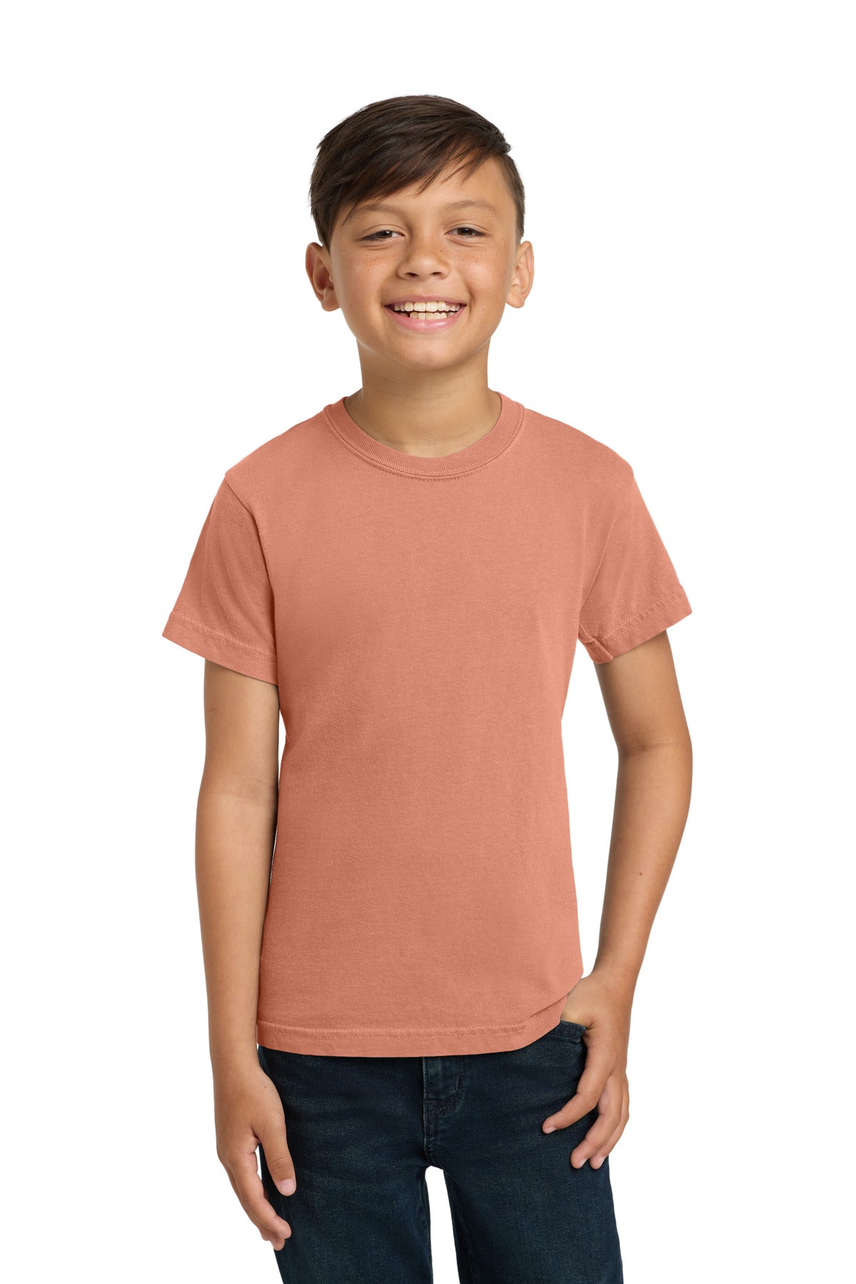 Custom Embroidery or DTF Print - COMFORT COLORS ® Youth Heavyweight Ring Spun Tee. 9018