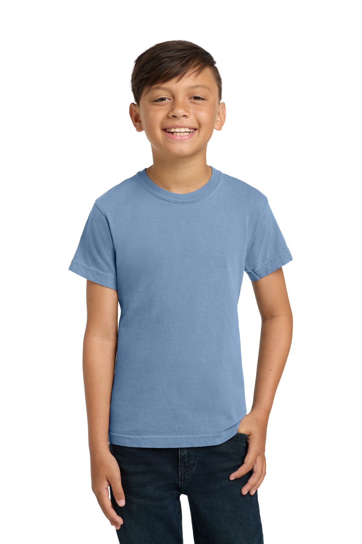 Custom Embroidery or DTF Print - COMFORT COLORS ® Youth Heavyweight Ring Spun Tee. 9018