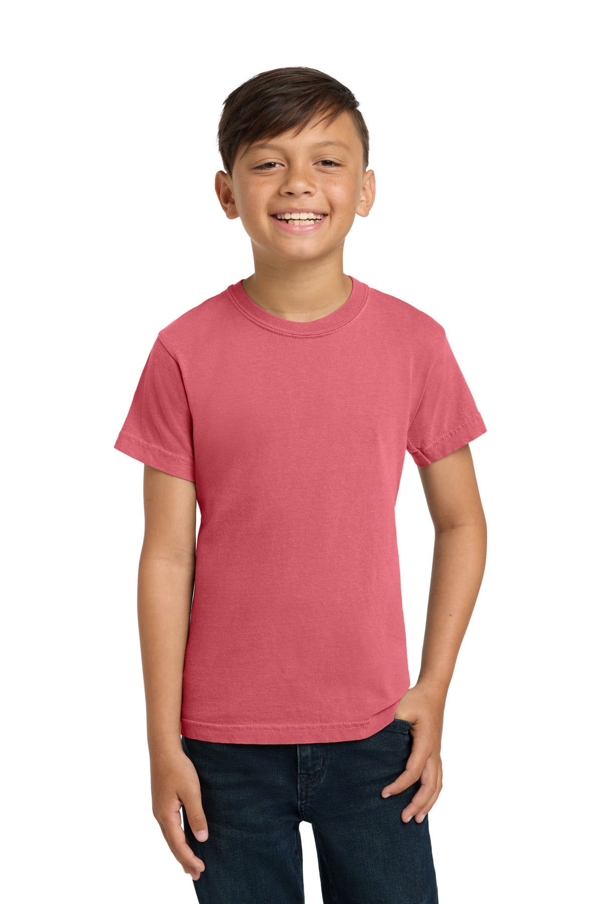 Custom Embroidery or DTF Print - COMFORT COLORS ® Youth Heavyweight Ring Spun Tee. 9018