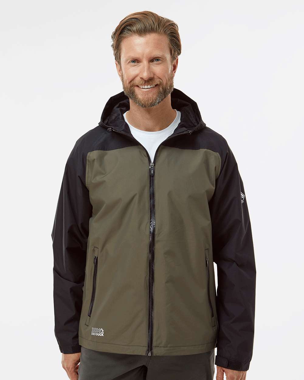 Custom Embroidery - DRI DUCK - Torrent Waterproof Hooded Jacket - 5335
