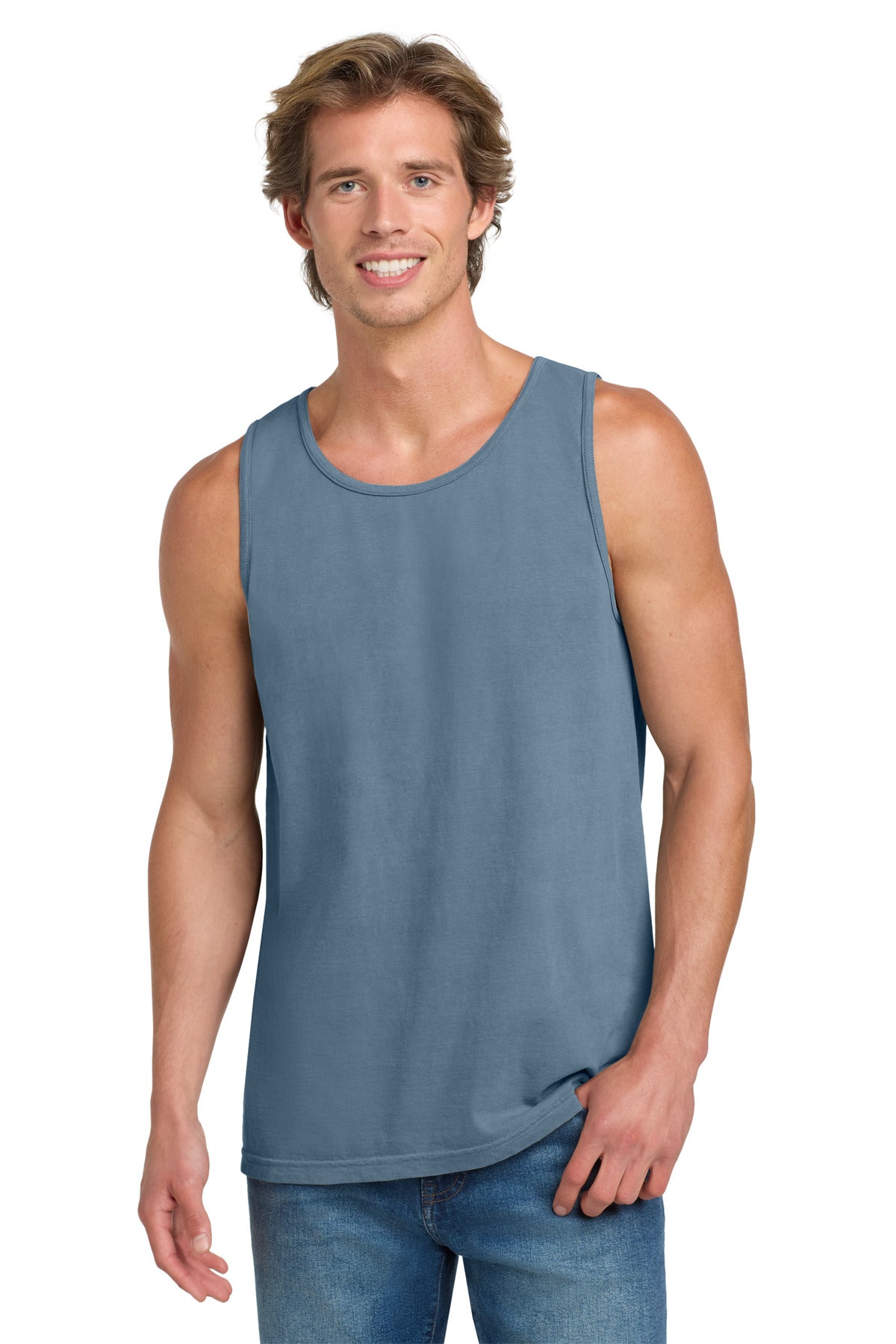Custom Embroidery or DTF Print - COMFORT COLORS ® Heavyweight Ring Spun Tank Top. 9360
