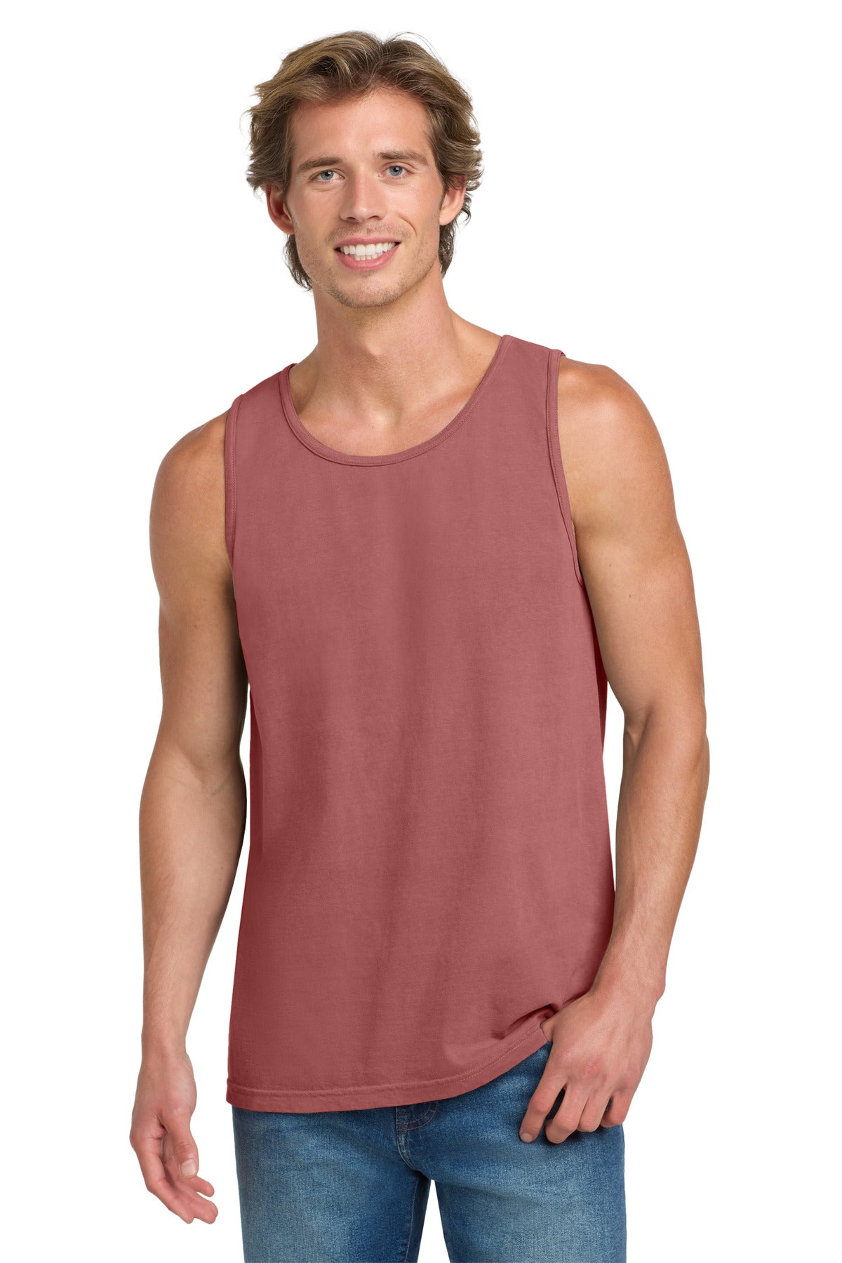 Custom Embroidery or DTF Print - COMFORT COLORS ® Heavyweight Ring Spun Tank Top. 9360
