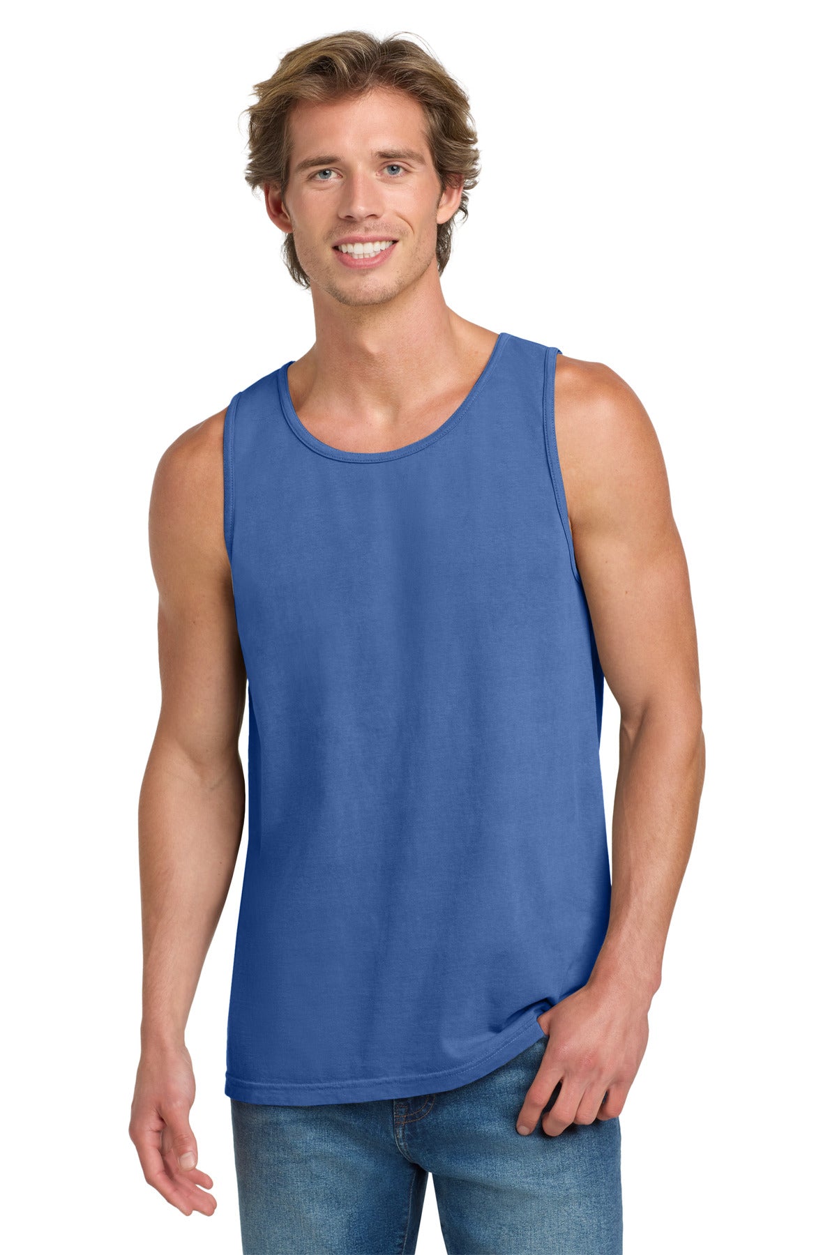 Custom Embroidery or DTF Print - COMFORT COLORS ® Heavyweight Ring Spun Tank Top. 9360
