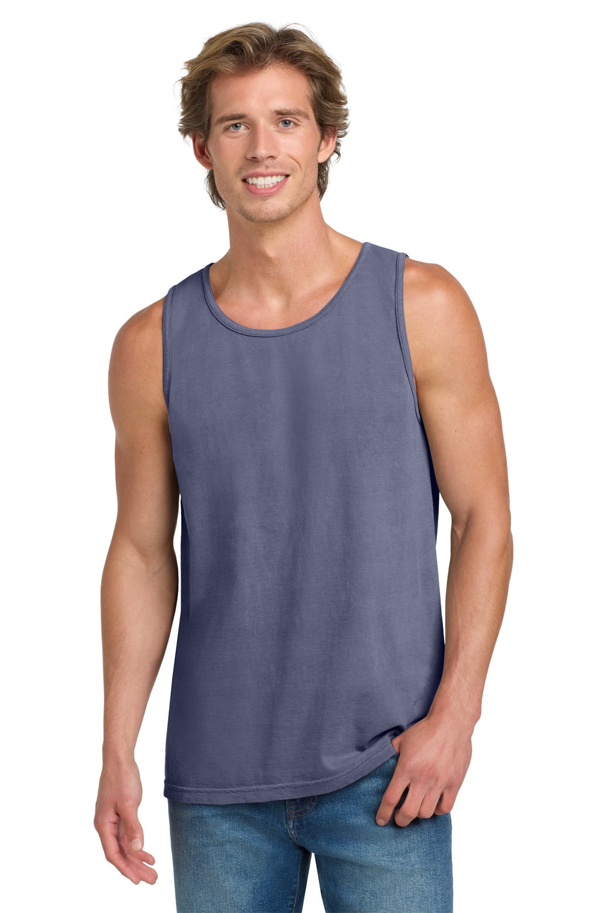 Custom Embroidery or DTF Print - COMFORT COLORS ® Heavyweight Ring Spun Tank Top. 9360
