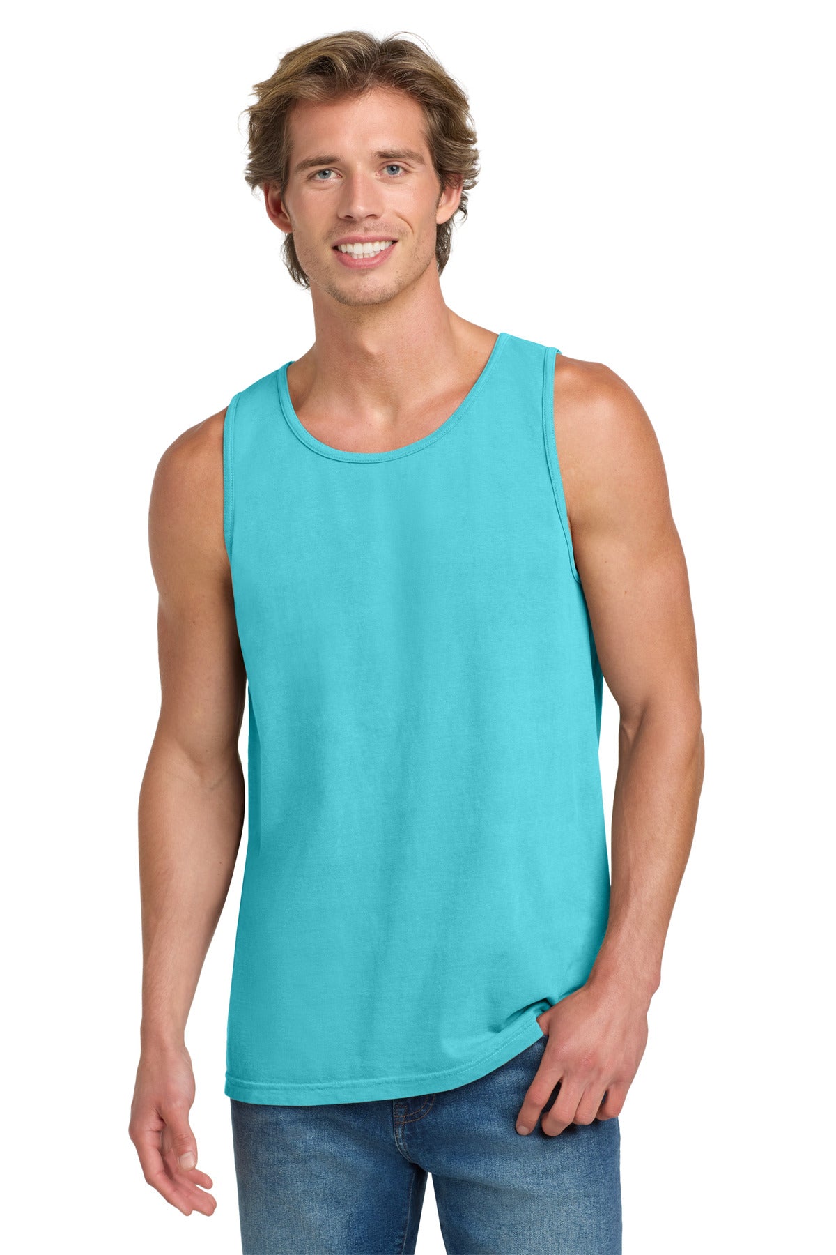 Custom Embroidery or DTF Print - COMFORT COLORS ® Heavyweight Ring Spun Tank Top. 9360