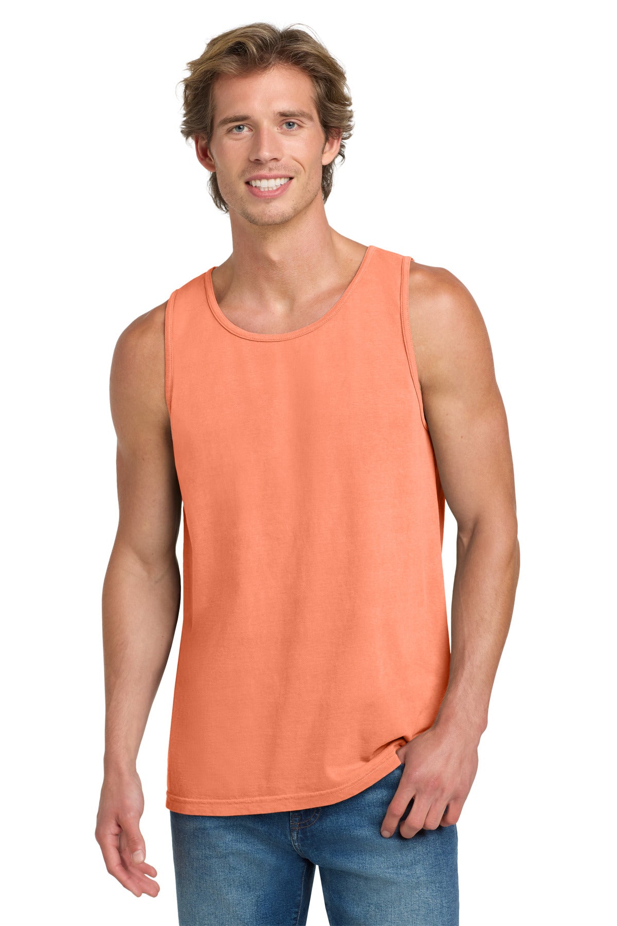 Custom Embroidery or DTF Print - COMFORT COLORS ® Heavyweight Ring Spun Tank Top. 9360