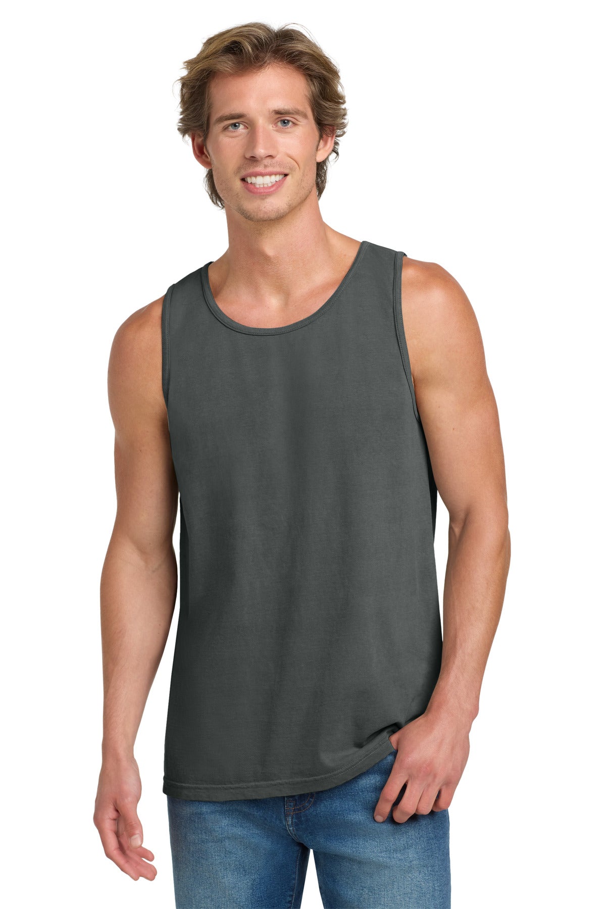 Custom Embroidery or DTF Print - COMFORT COLORS ® Heavyweight Ring Spun Tank Top. 9360