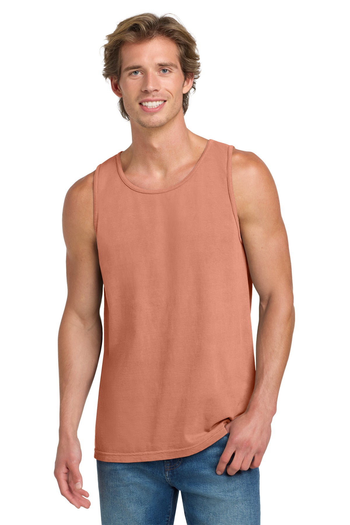 Custom Embroidery or DTF Print - COMFORT COLORS ® Heavyweight Ring Spun Tank Top. 9360