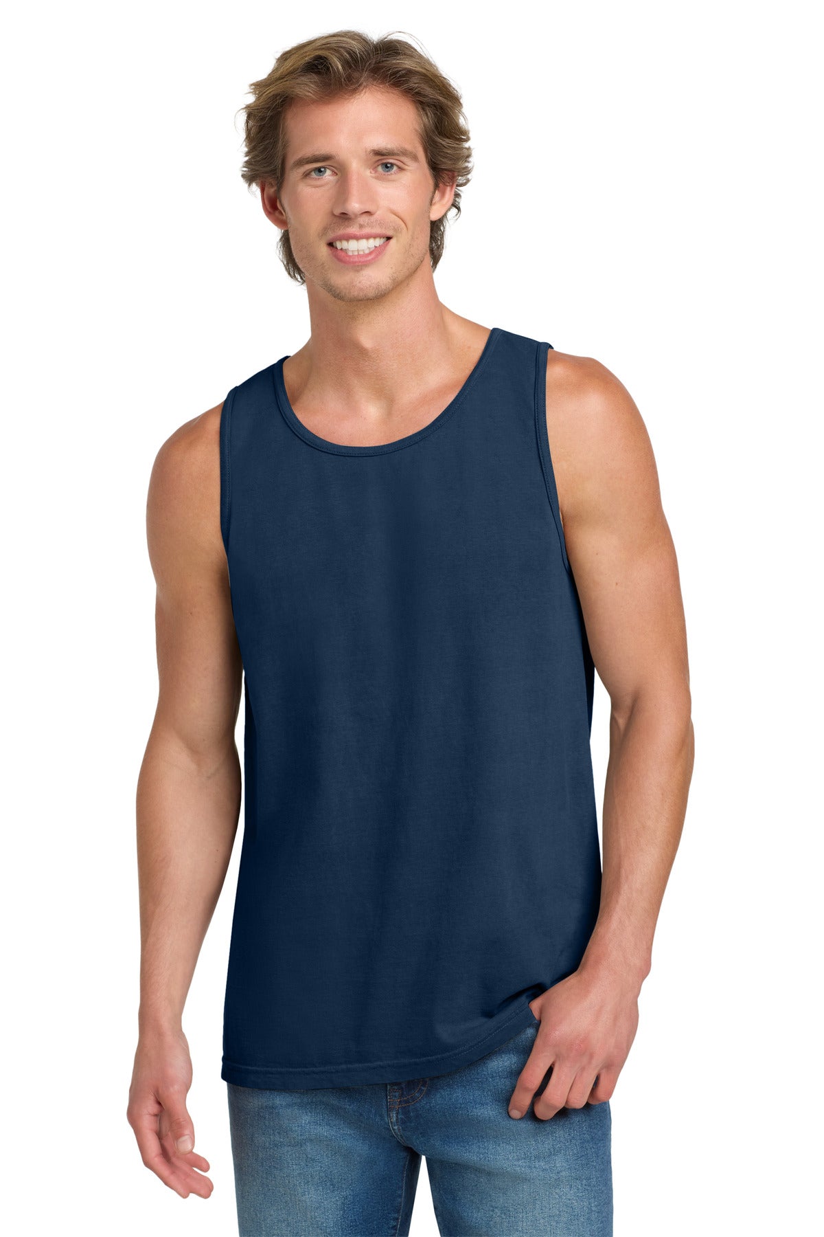 Custom Embroidery or DTF Print - COMFORT COLORS ® Heavyweight Ring Spun Tank Top. 9360