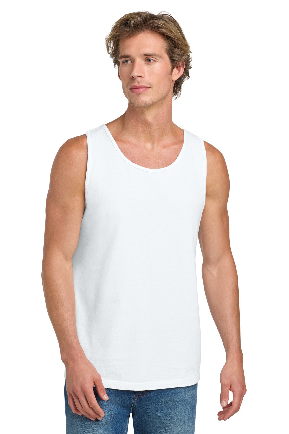 Custom Embroidery or DTF Print - COMFORT COLORS ® Heavyweight Ring Spun Tank Top. 9360