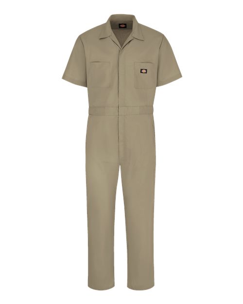 Custom Embroidered - Dickies - Men's Short Sleeve Coverall - 3339