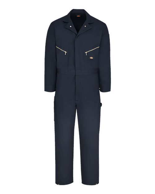 Custom Embroidered - Dickies - Men's Deluxe Long Sleeve Cotton Coverall - 4877