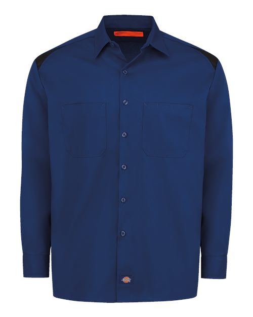Custom Embroidered - Dickies - Men's Tall Long Sleeve Performance Team Shirt - 6605T
