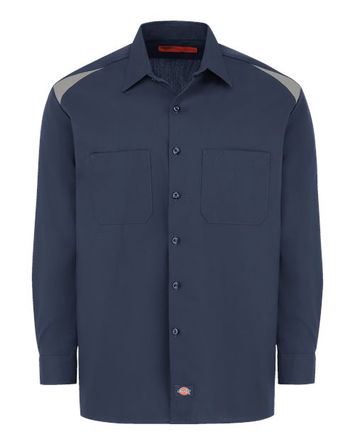 Custom Embroidered - Dickies - Men's Tall Long Sleeve Performance Team Shirt - 6605T
