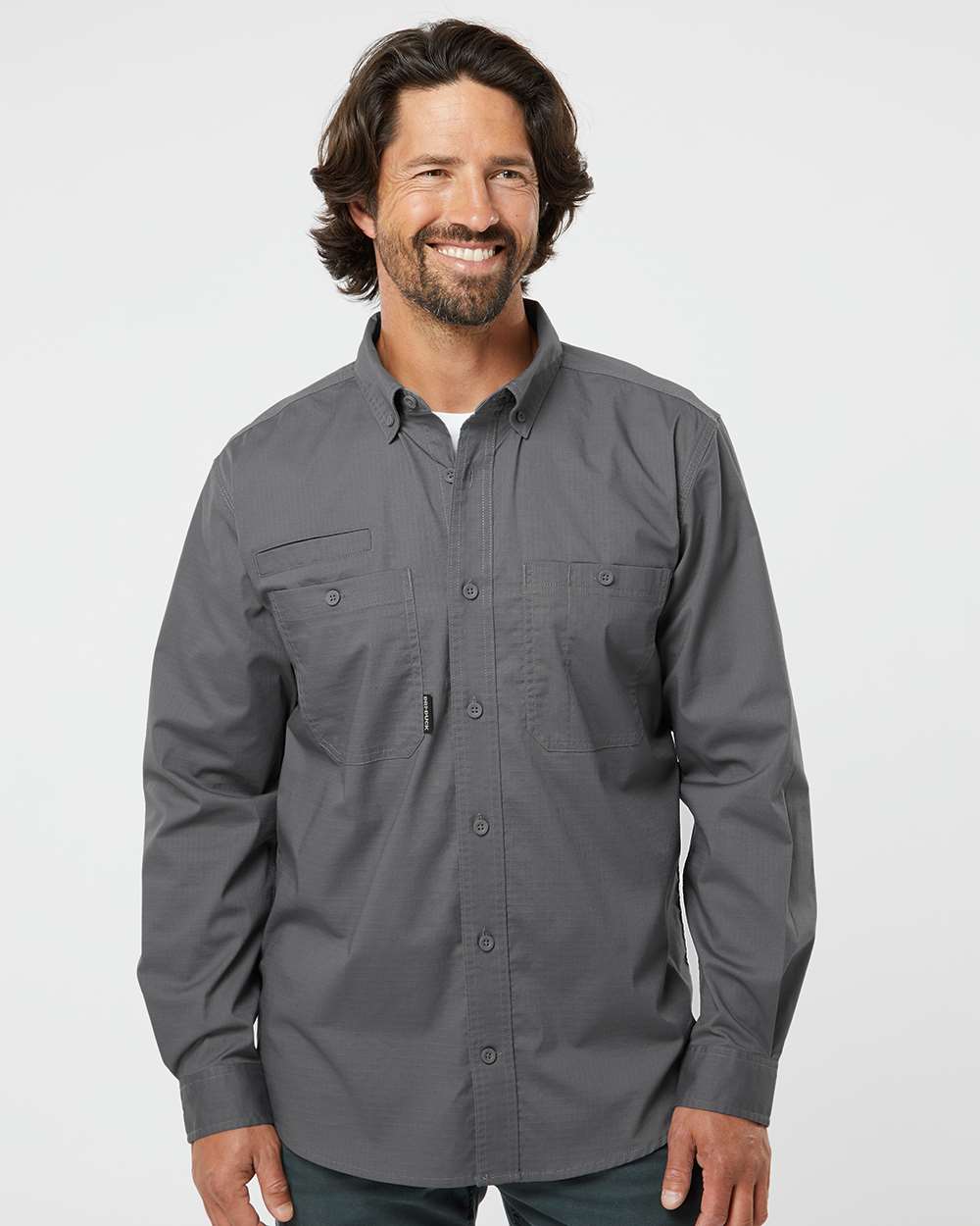 Custom Embroidery - DRI DUCK - Craftsman Woven Shirt - 4450