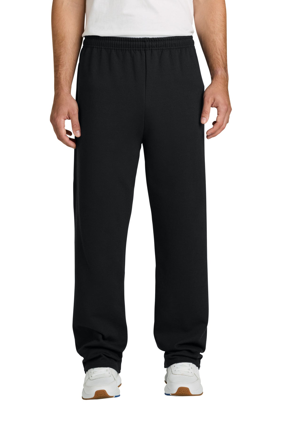Custom Embroidery or DTF Print - Jerzees ® NuBlend ® Open Bottom Pant with Pockets. 974MP