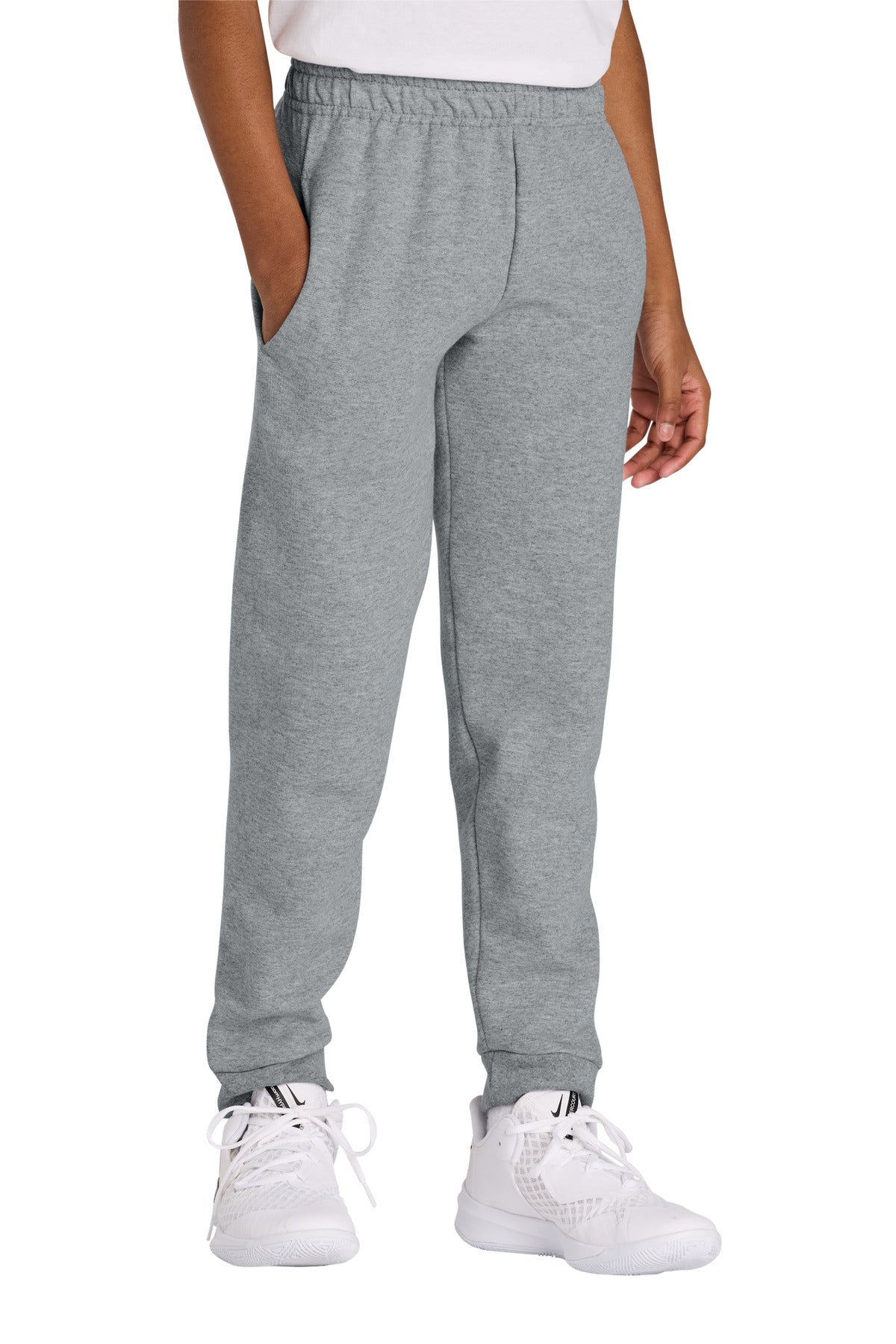 Custom Embroidery or DTF Print - Jerzees ® Youth NuBlend ® Jogger Sweatpant 975B