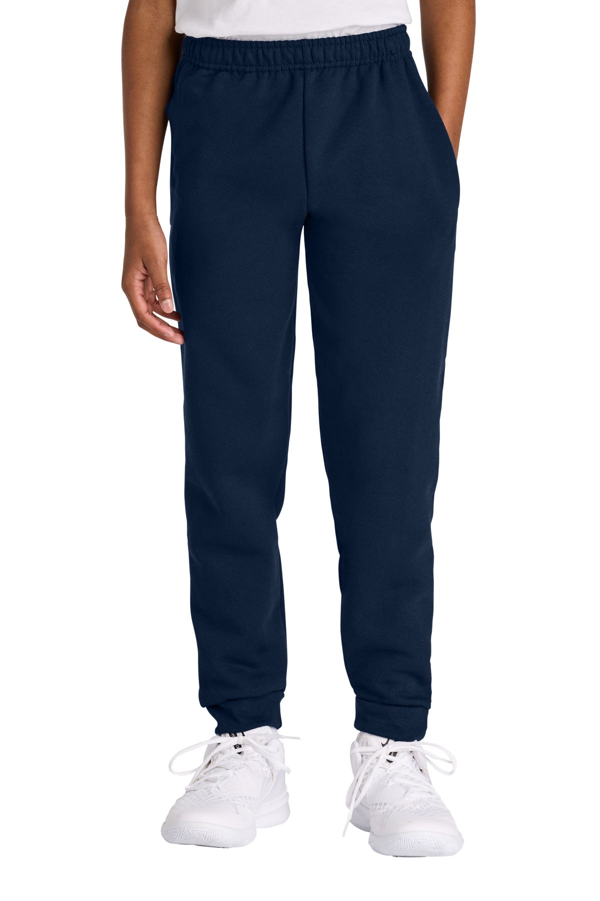 Custom Embroidery or DTF Print - Jerzees ® Youth NuBlend ® Jogger Sweatpant 975B