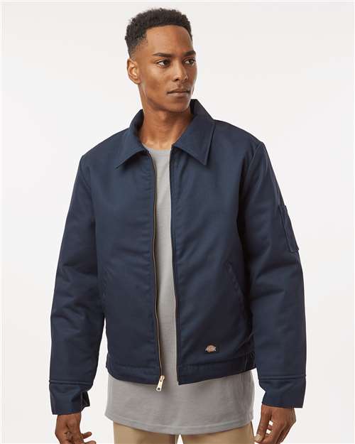 Custom Embroidered - Dickies - Unisex Insulated Industrial Eisenhower Jacket - TJ55