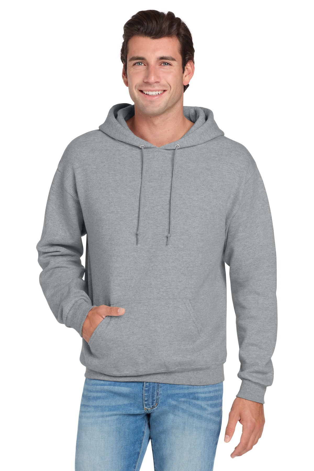 Custom Embroidery or DTF Print - Jerzees ® NuBlend ® Pullover Hooded Sweatshirt. 996M