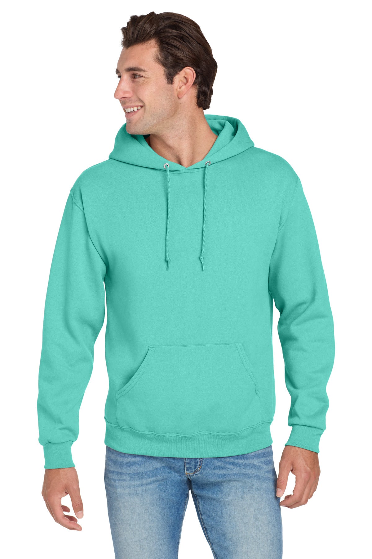 Custom Embroidery or DTF Print - Jerzees ® NuBlend ® Pullover Hooded Sweatshirt. 996M