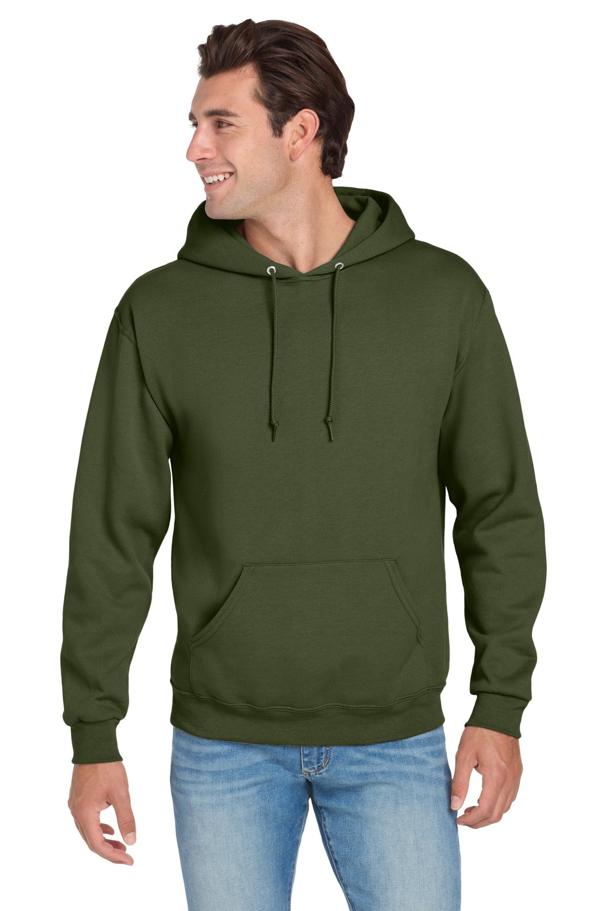 Custom Embroidery or DTF Print - Jerzees ® NuBlend ® Pullover Hooded Sweatshirt. 996M