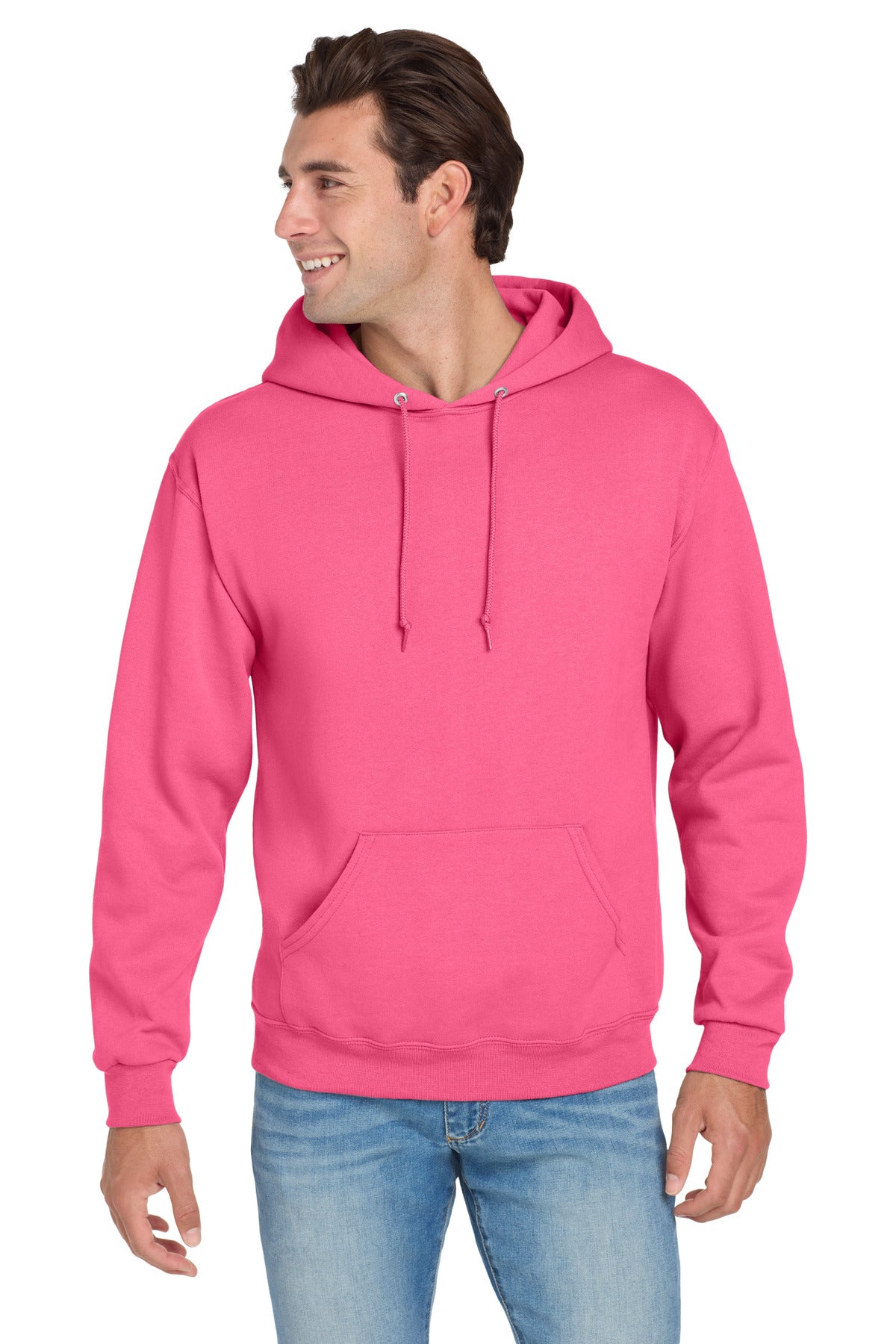 Custom Embroidery or DTF Print - Jerzees ® NuBlend ® Pullover Hooded Sweatshirt. 996M