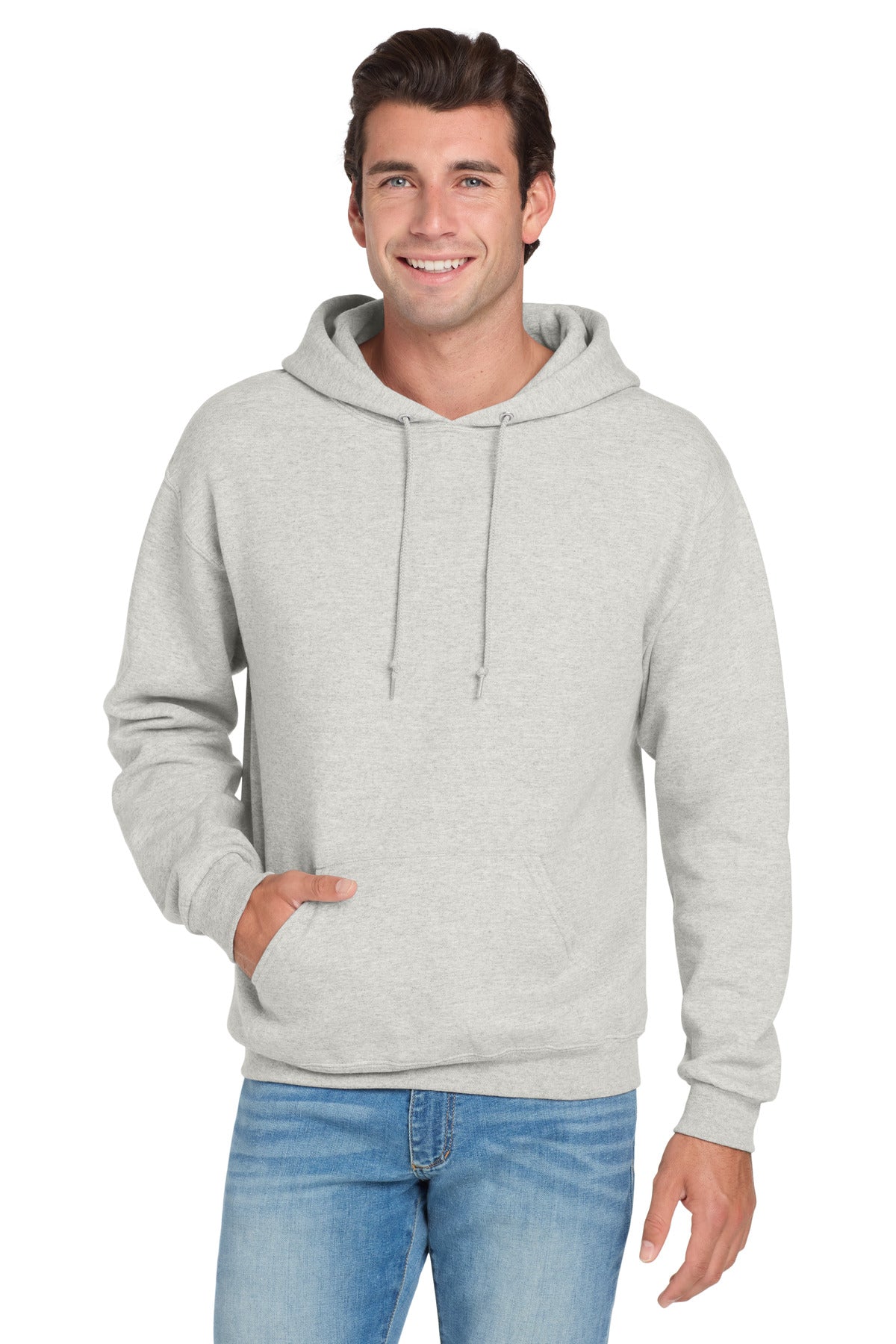 Custom Embroidery or DTF Print - Jerzees ® NuBlend ® Pullover Hooded Sweatshirt. 996M