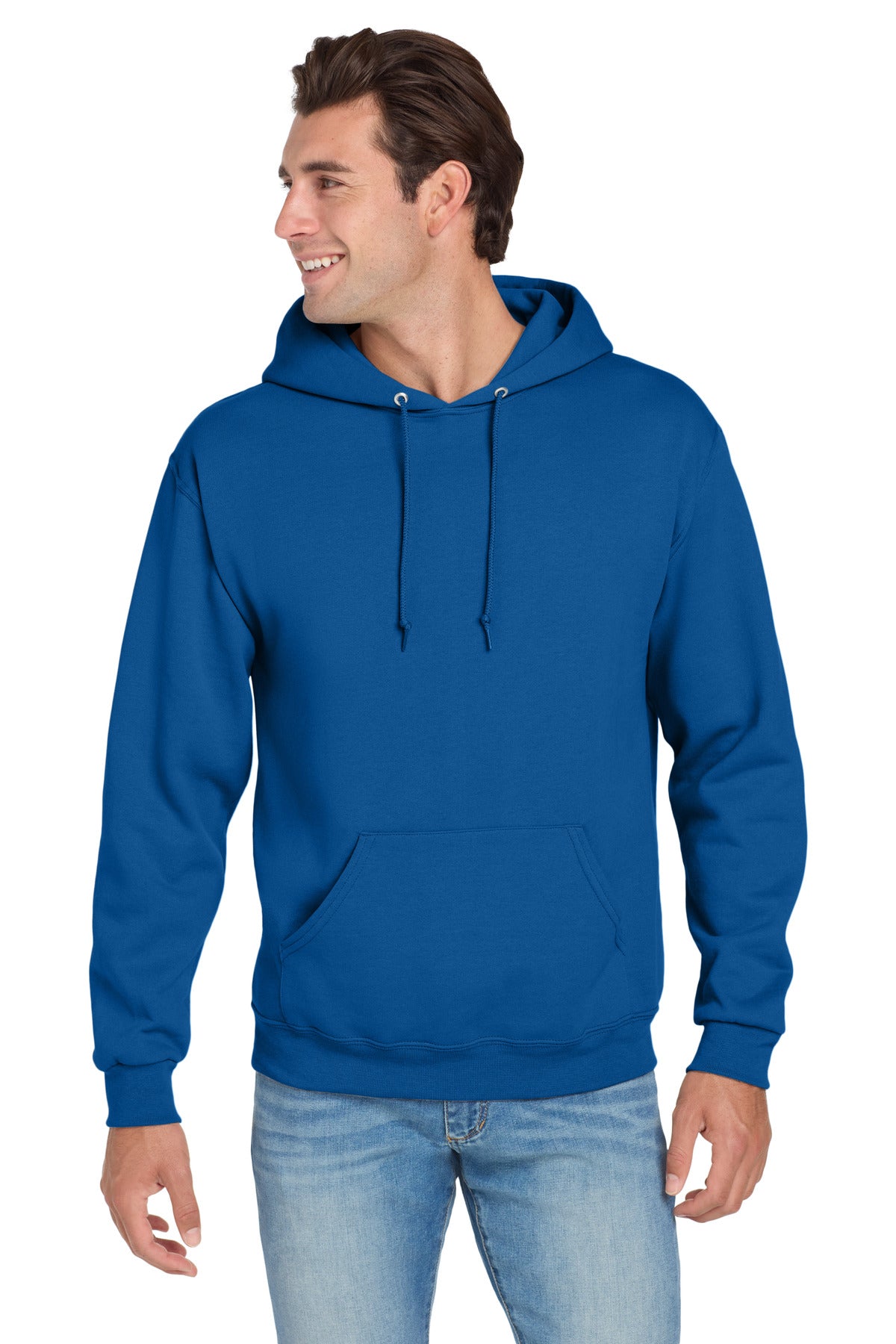 Custom Embroidery or DTF Print - Jerzees ® NuBlend ® Pullover Hooded Sweatshirt. 996M
