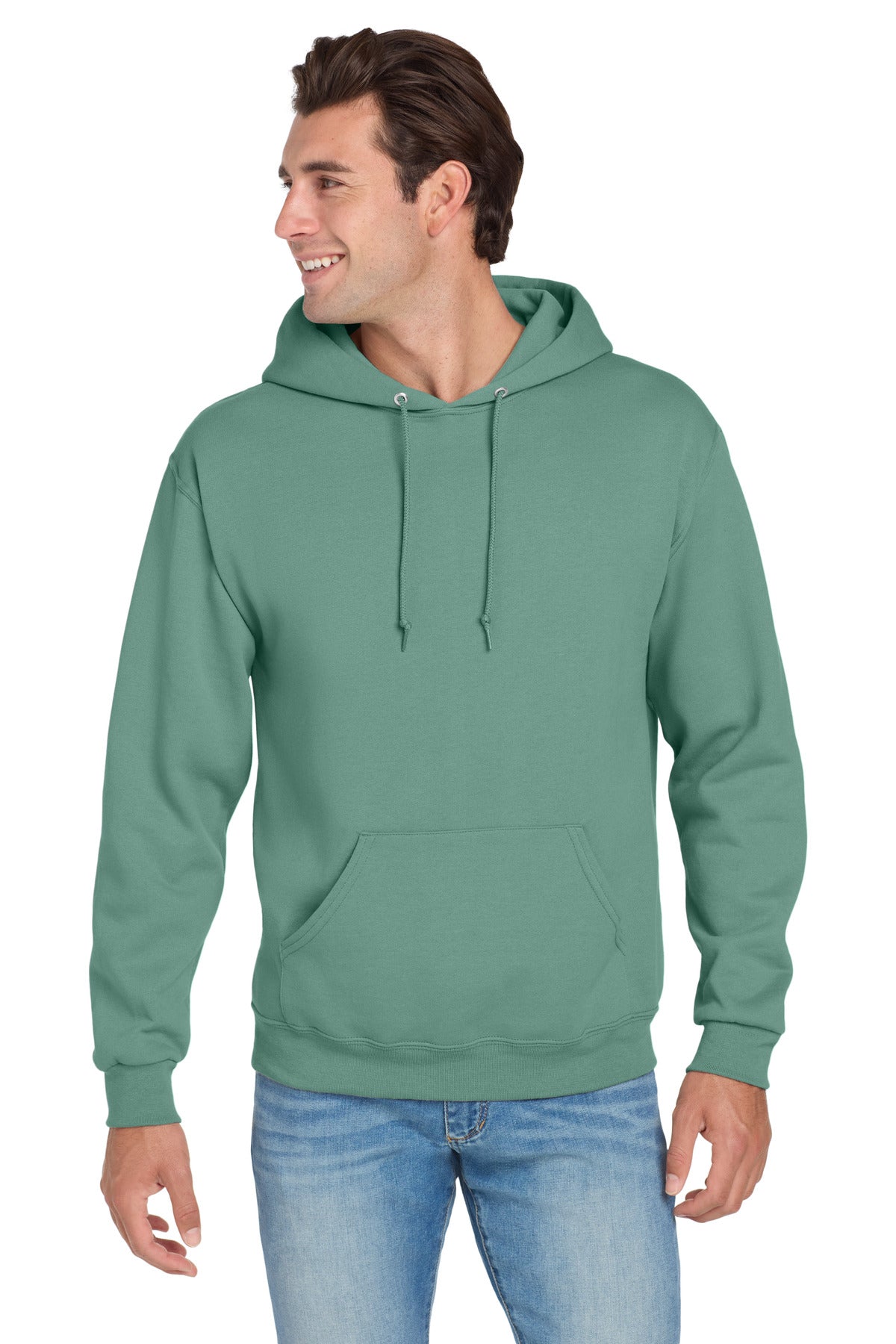 Custom Embroidery or DTF Print - Jerzees ® NuBlend ® Pullover Hooded Sweatshirt. 996M
