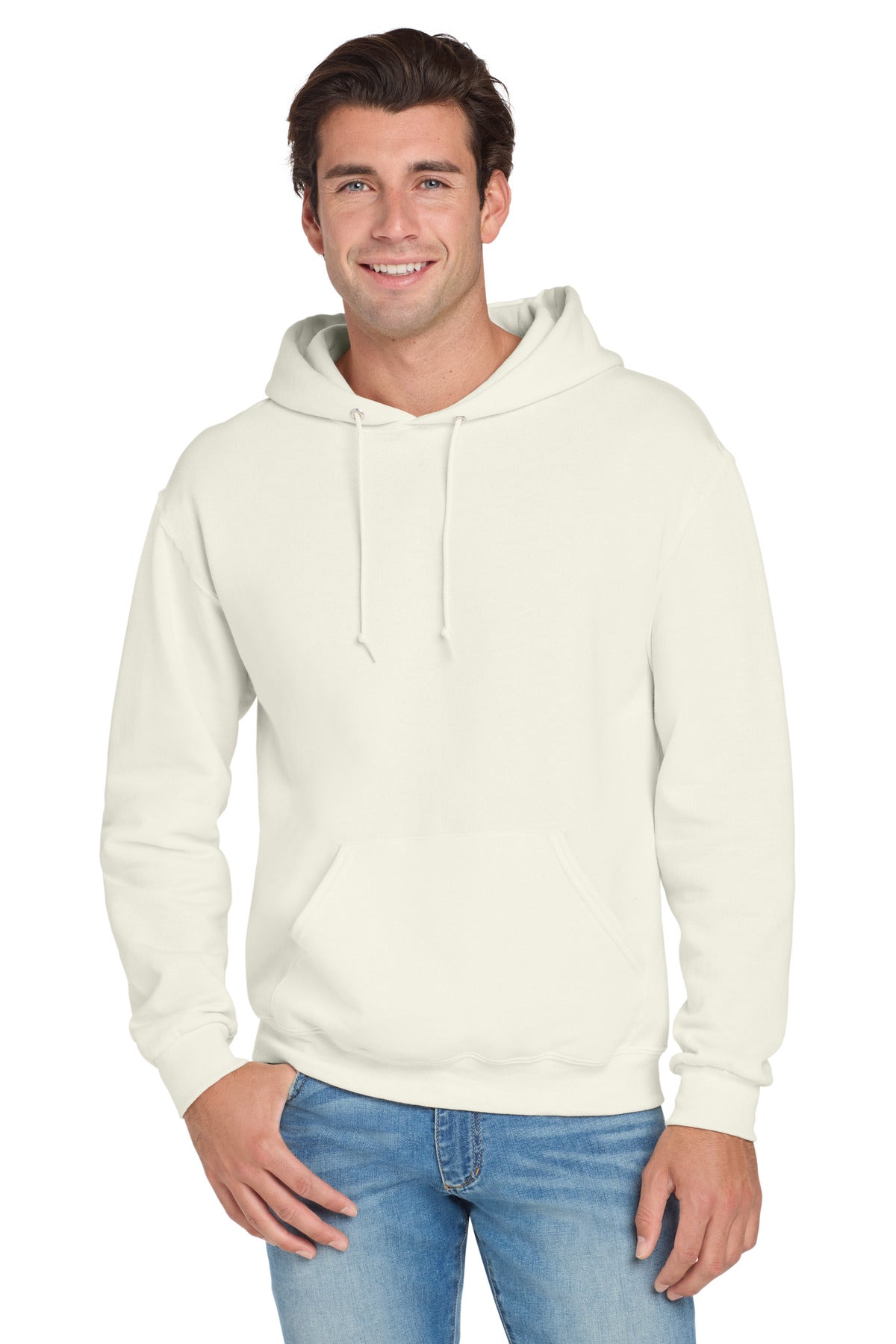 Custom Embroidery or DTF Print - Jerzees ® NuBlend ® Pullover Hooded Sweatshirt. 996M