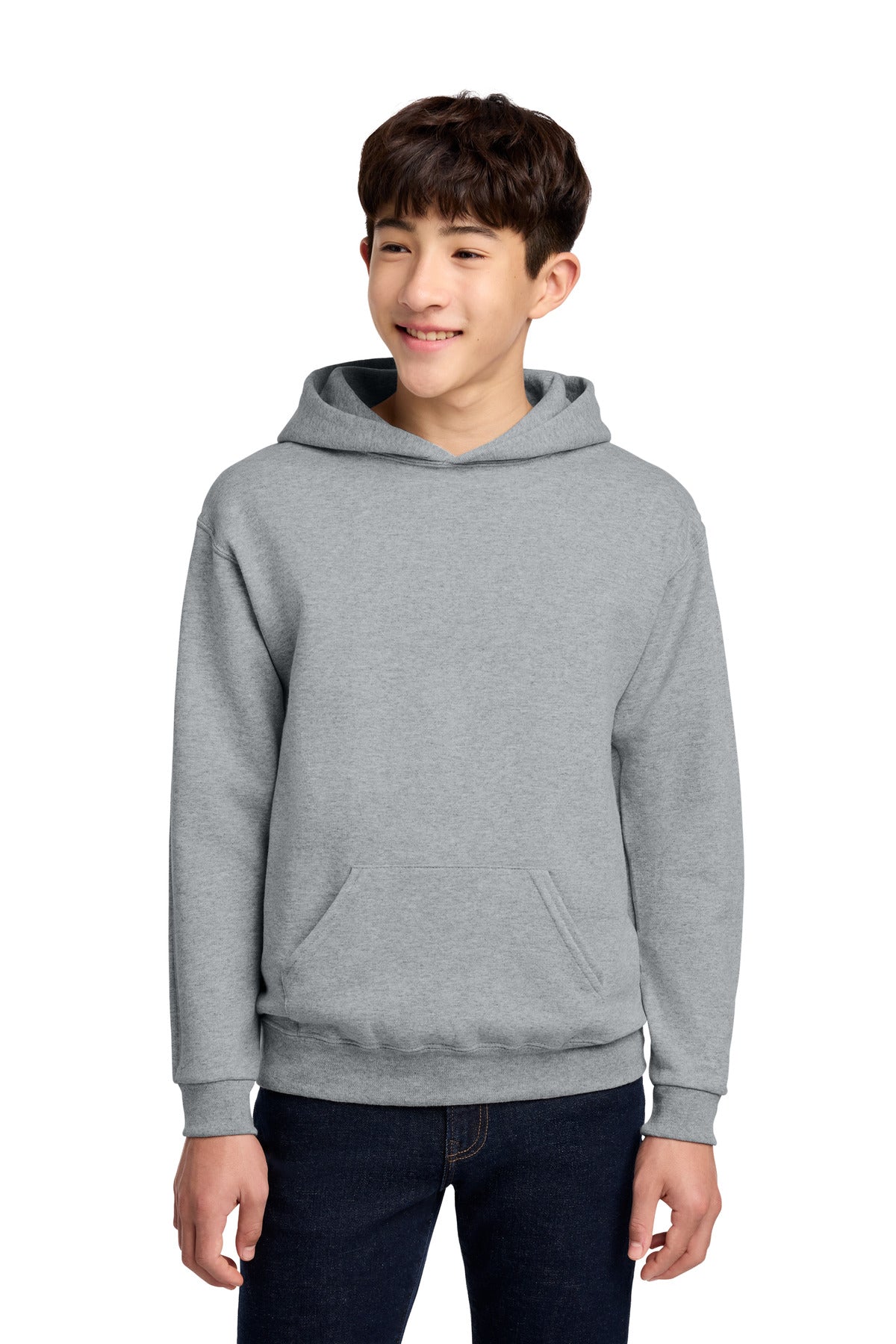 Custom Embroidery or DTF Print - Jerzees ® - Youth NuBlend ® Pullover Hooded Sweatshirt. 996Y