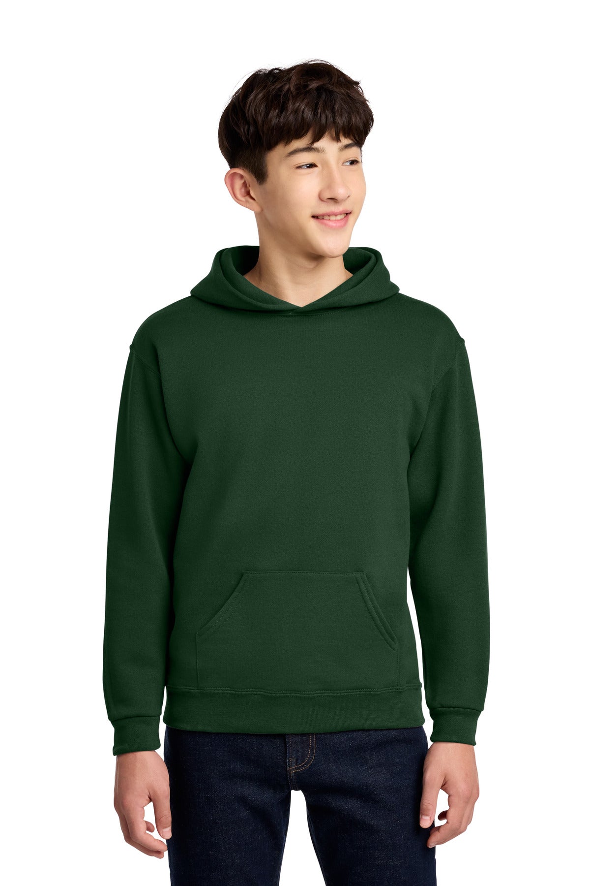 Custom Embroidery or DTF Print - Jerzees ® - Youth NuBlend ® Pullover Hooded Sweatshirt. 996Y