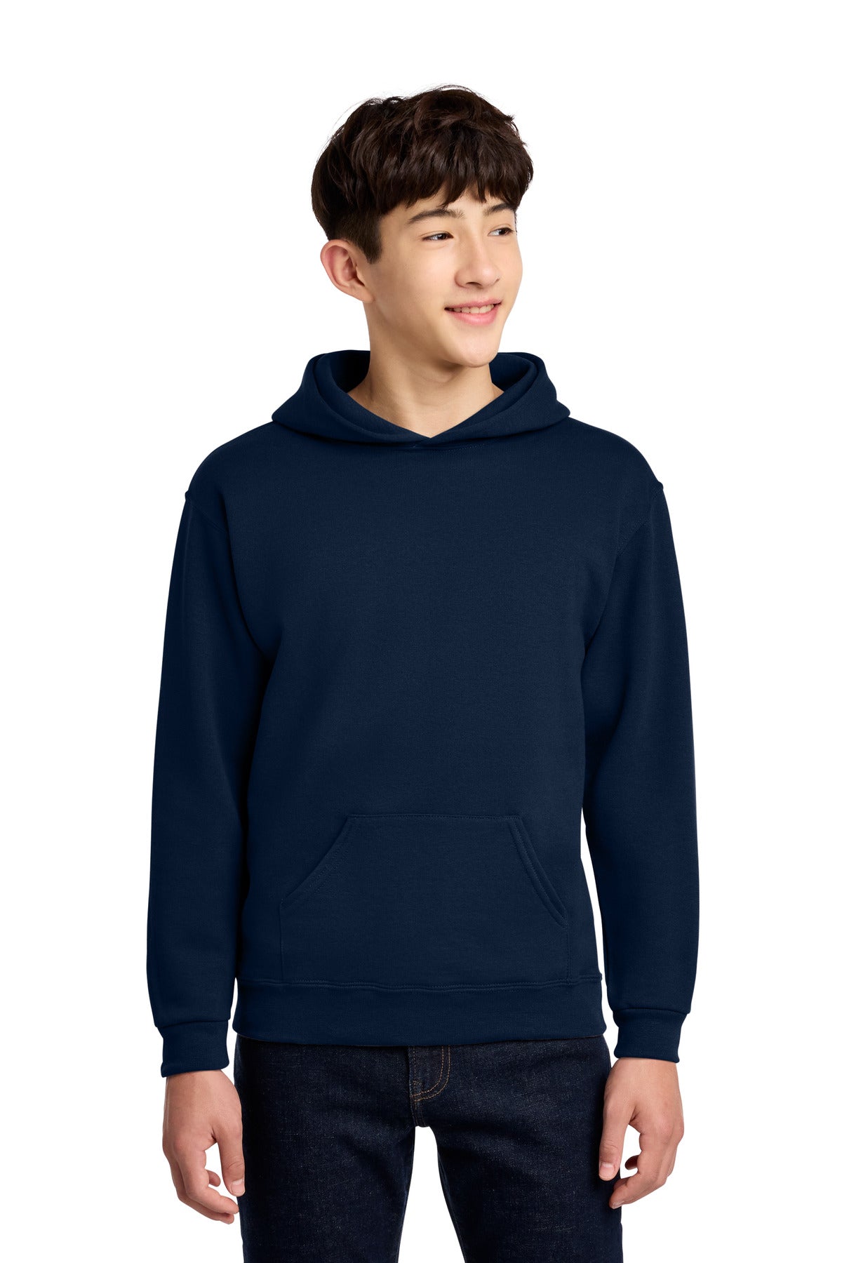 Custom Embroidery or DTF Print - Jerzees ® - Youth NuBlend ® Pullover Hooded Sweatshirt. 996Y