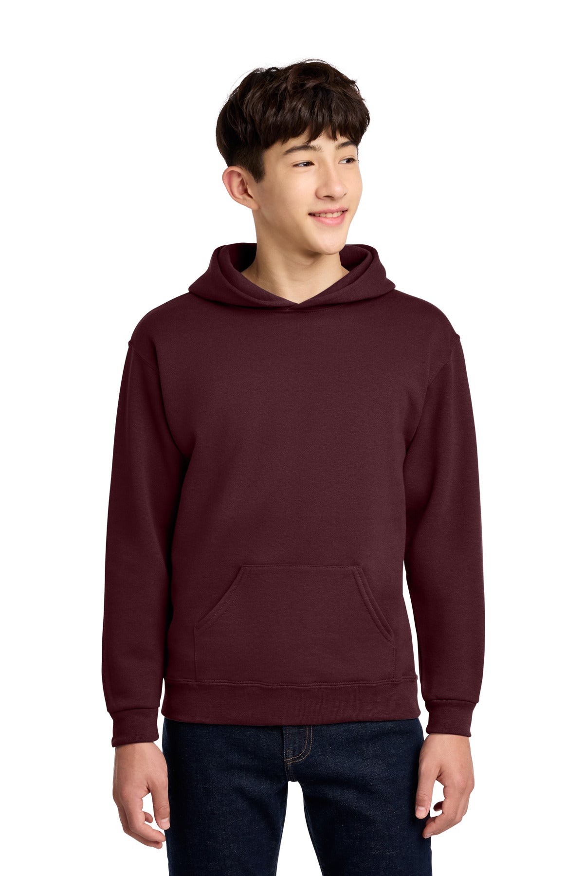 Custom Embroidery or DTF Print - Jerzees ® - Youth NuBlend ® Pullover Hooded Sweatshirt. 996Y
