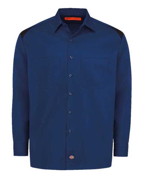 Custom Embroidered - Dickies - Men's Tall Long Sleeve Performance Team Shirt - 6605T