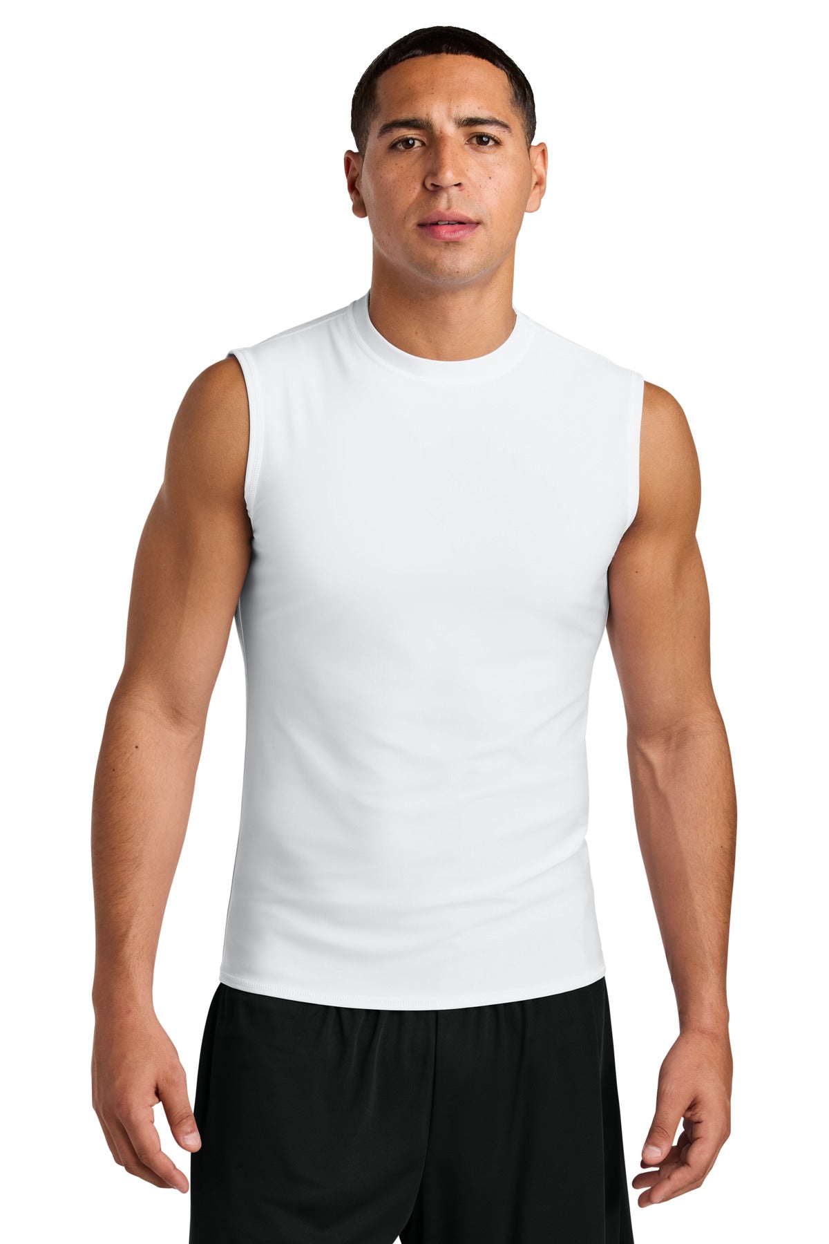 Custom Embroidery or DTF Print - A4 Compression Muscle Tee A4N2306
