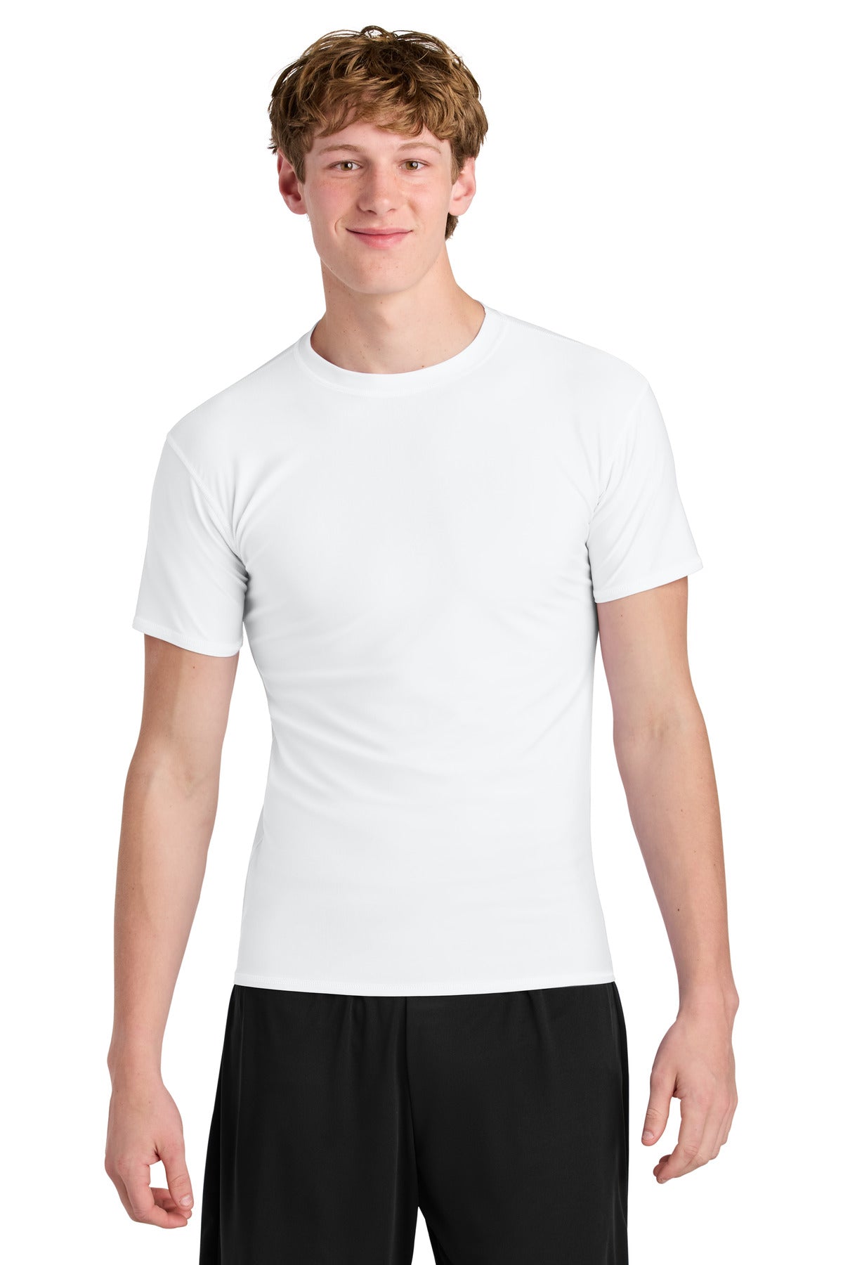 Custom Embroidery or DTF Print - A4 Compression Short Sleeve Tee A4N3130