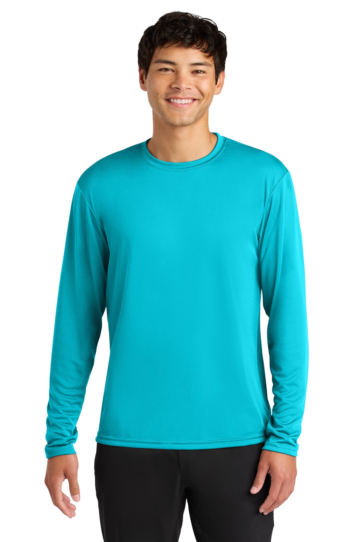 Custom Embroidery or DTF Print - A4 Cooling Performance Long Sleeve Tee A4N3165