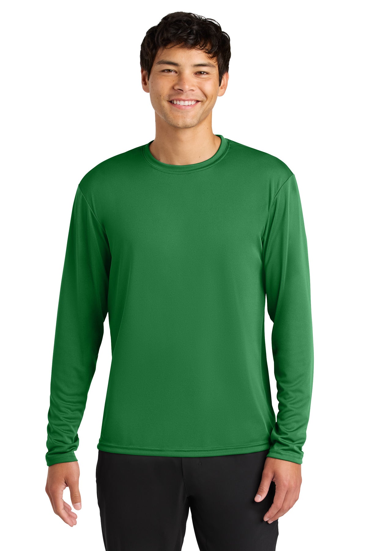 Custom Embroidery or DTF Print - A4 Cooling Performance Long Sleeve Tee A4N3165