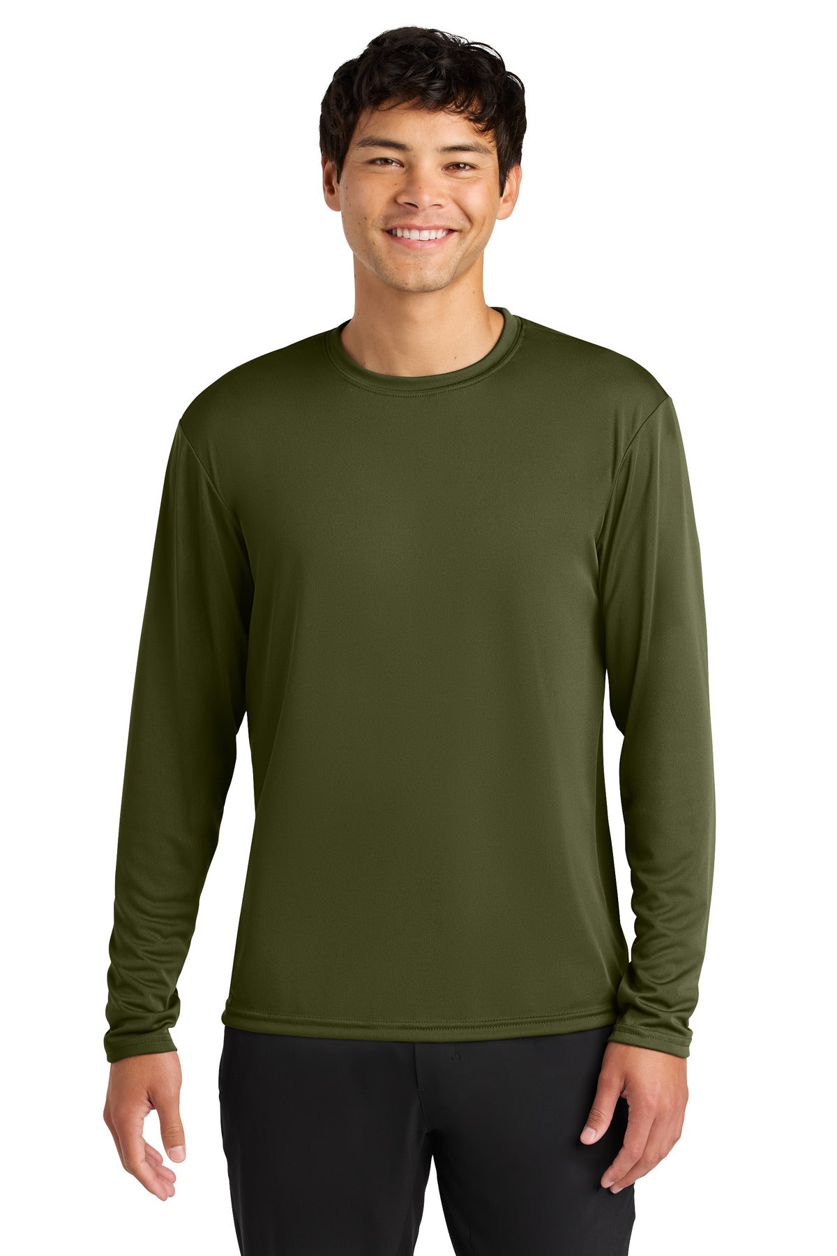 Custom Embroidery or DTF Print - A4 Cooling Performance Long Sleeve Tee A4N3165