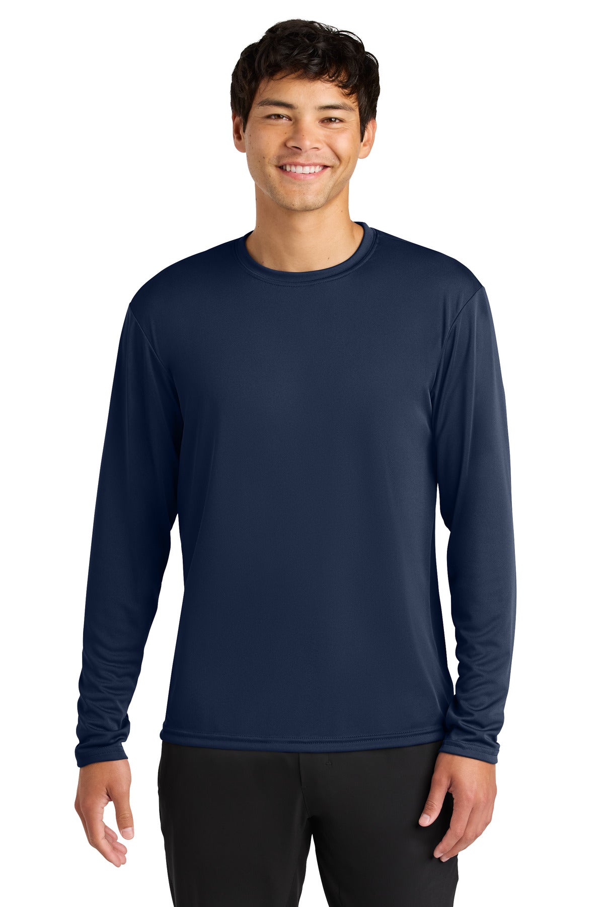 Custom Embroidery or DTF Print - A4 Cooling Performance Long Sleeve Tee A4N3165