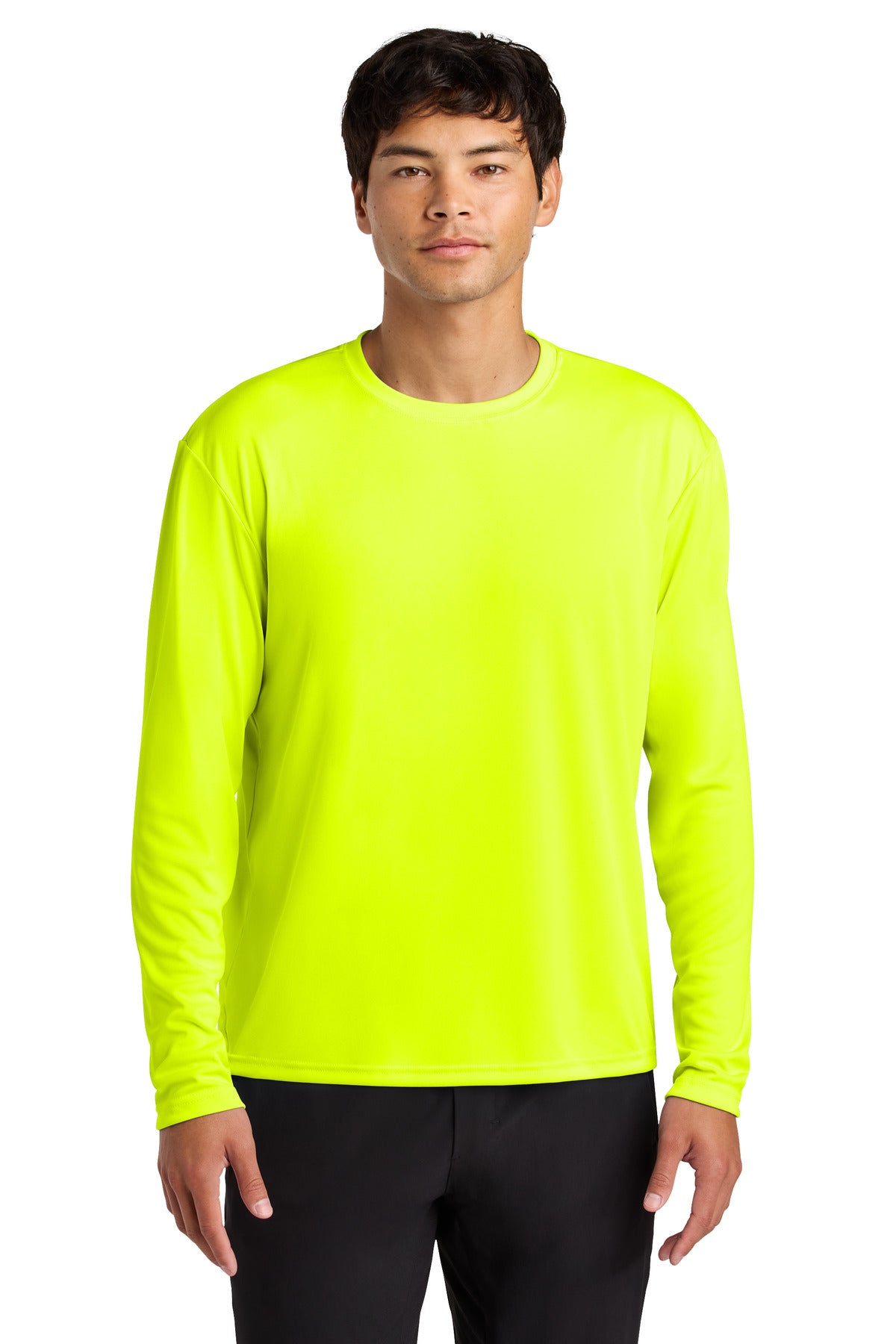 Custom Embroidery or DTF Print - A4 Cooling Performance Long Sleeve Tee A4N3165