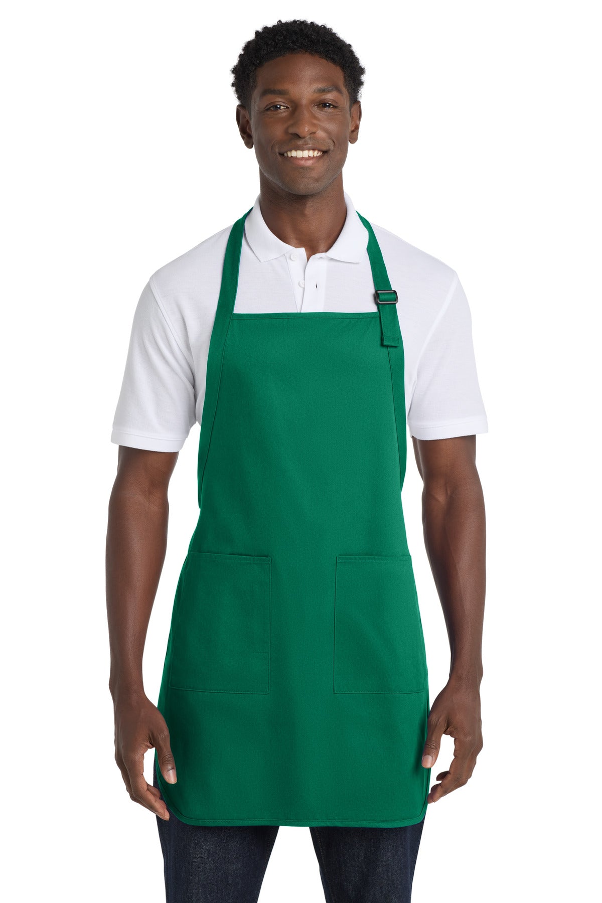 Custom Embroidery or DTF Print - Port Authority ® Full-Length Apron with Pockets. A500