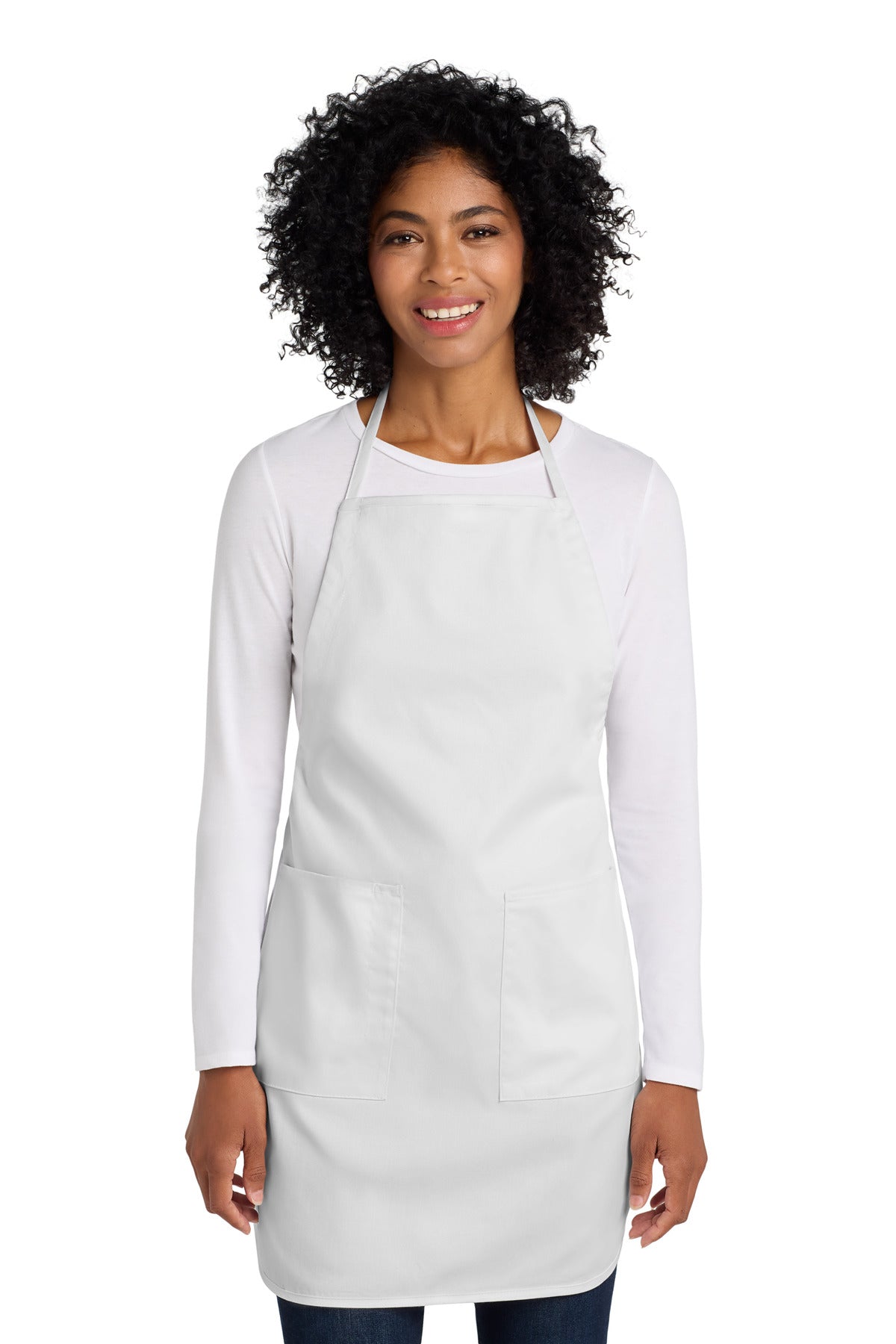 Custom Embroidery or DTF Print - Port Authority ® Full-Length Apron. A520