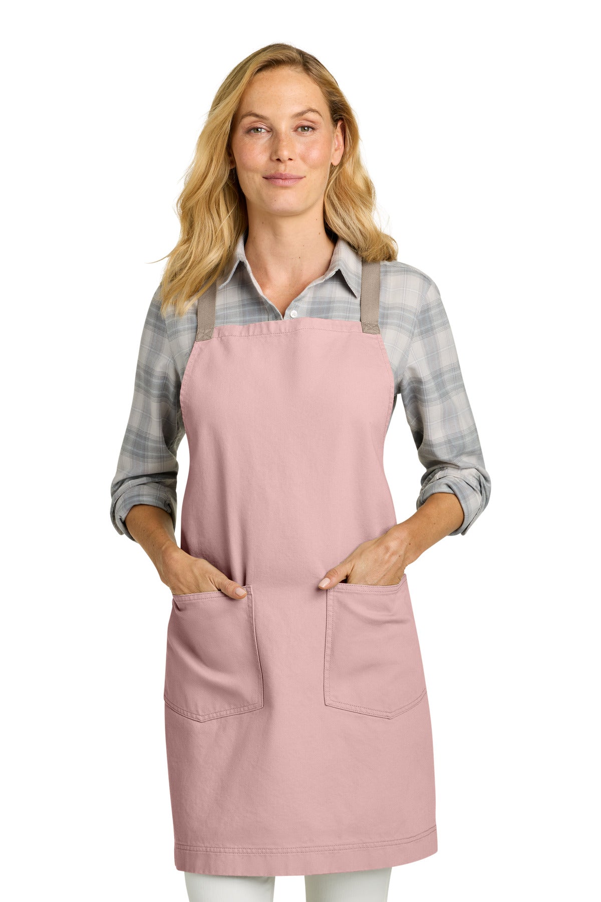 Custom Embroidery or DTF Print - Port Authority ® Signature Heavy Twill Crossback Apron A902