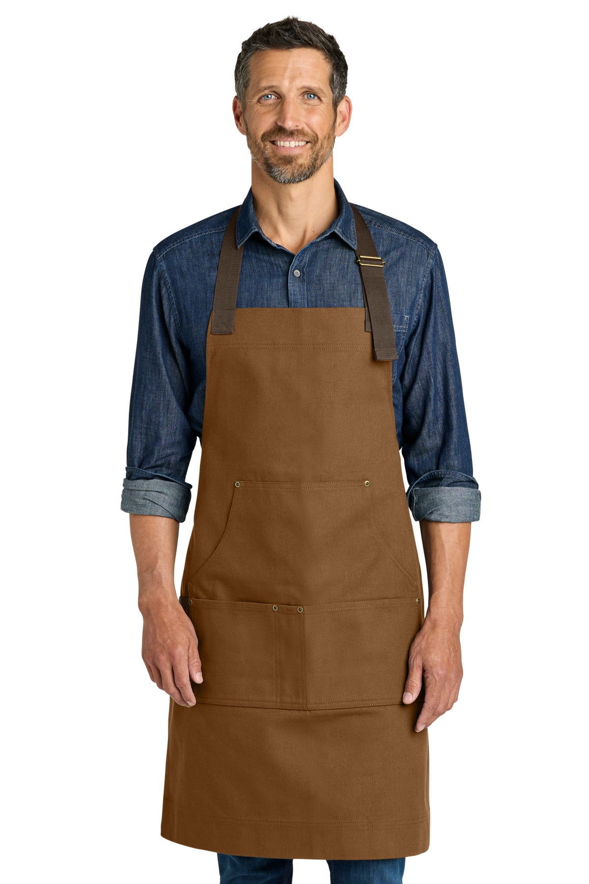 Custom Embroidery or DTF Print - Port Authority ® Signature Workwear Apron A903